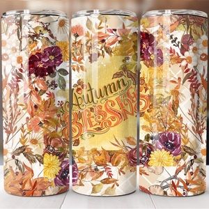 Custom made Holiday tumbler